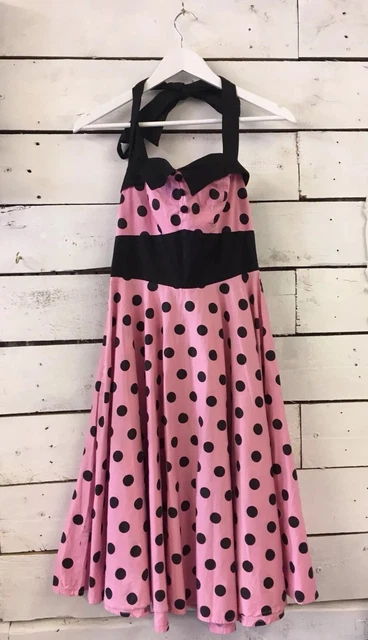 Hell bunny vixen polka dot dress hotsell