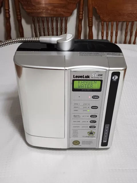 Enagic Leveluk Sd501 Platinum Kangen Water Machine [Made In Japan] Authentic