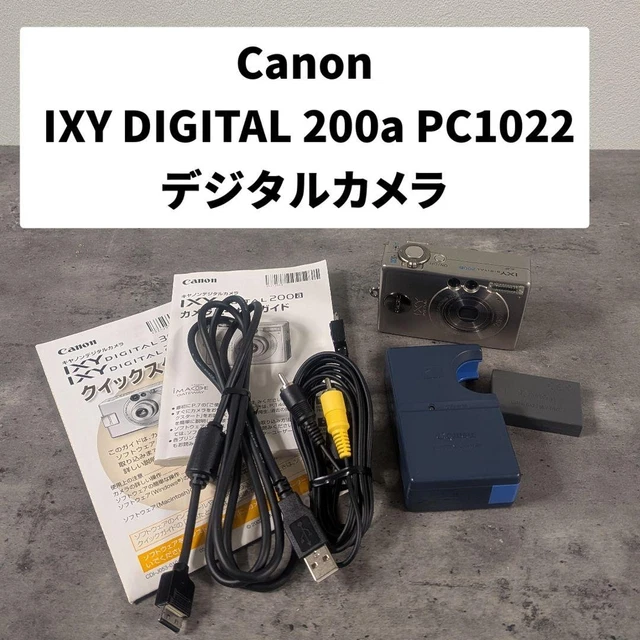 CÁMARA DIGITAL CANON IXY DIGITAL 200a PC1022 EUR 108,72 - PicClick ES