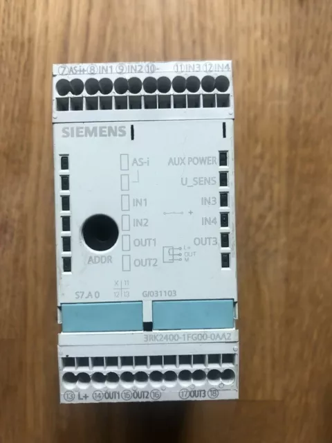 Siemens AS-i Modul 3RK2400-1FG00-0AA2