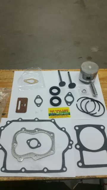 Club Car Gas Golf Cart 1986-1991 341cc Engine Piston Gasket Kit Standard Bore