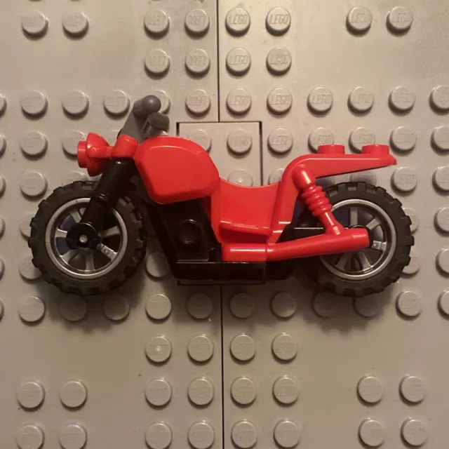 Lego Motorcycle Dirt Bike Scooter Minifigure Sport Ninja Police Bicycle  Hawkeye