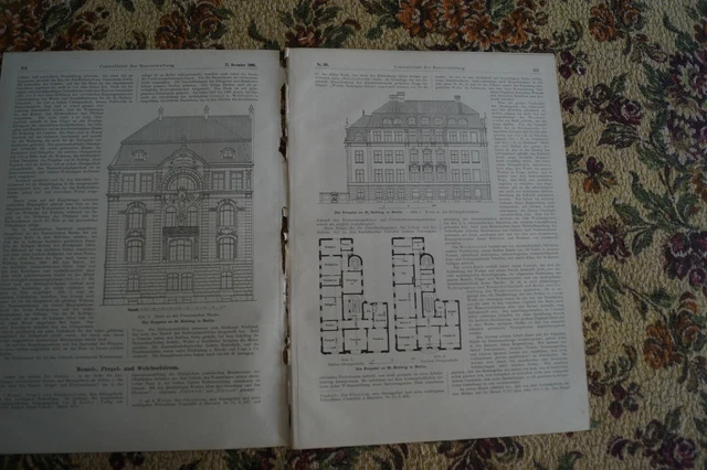 1900 Zentralblatt 101 Berlin Probstei St Hedwig / Kiautschou Kolonien China