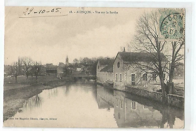 61 Alencon , Vue Sur La Sarthe