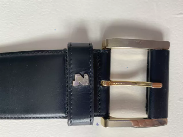 Nina Ricci black leather belt 2