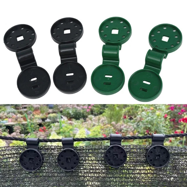 EFFORTLESS SUNSHADE NET Fixing Clip for 50PCS Greenhouse Cloth Fabric