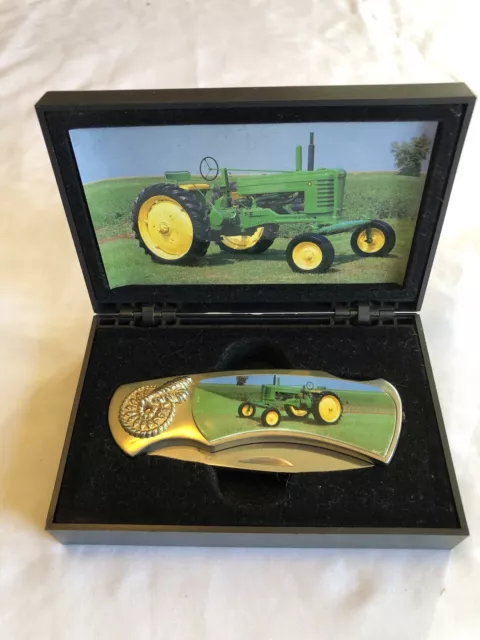Vintage John Deere Pocket Knife New In Box
