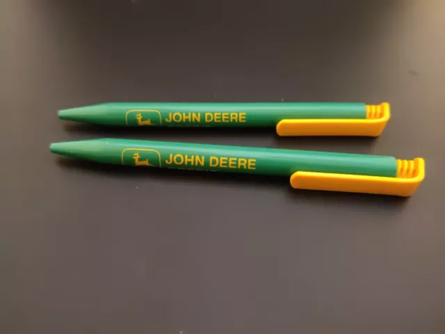 Vtg John Deere Advertising Pen & Pencil Lot of 2 JOHN DEER CREDIT
