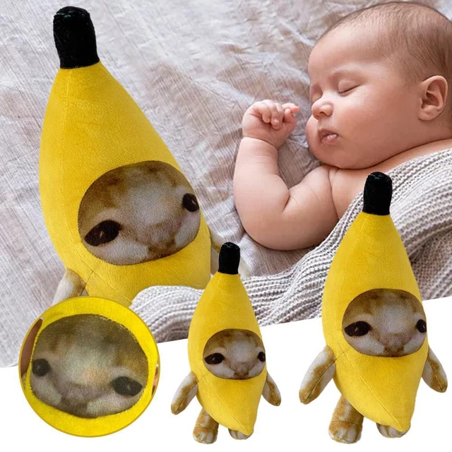 Banana Cat Plush Pillow Cute Banana Cat Funny Pillow✨h