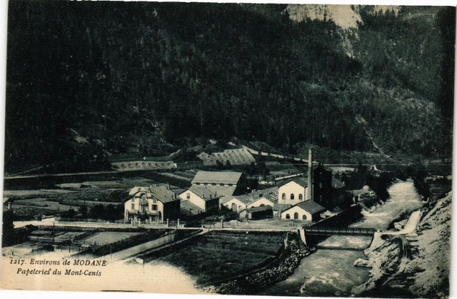 CPA Env. de MODANE Papeteries du Mont-Cenis (252193)