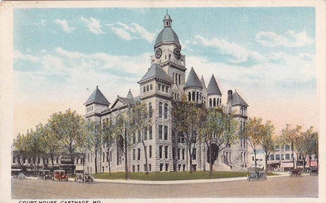 Court House Carthage Missouri MO Postcard C43