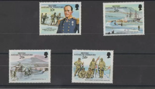 1987 British Antarctic Territory Captain Scott Stamp Set