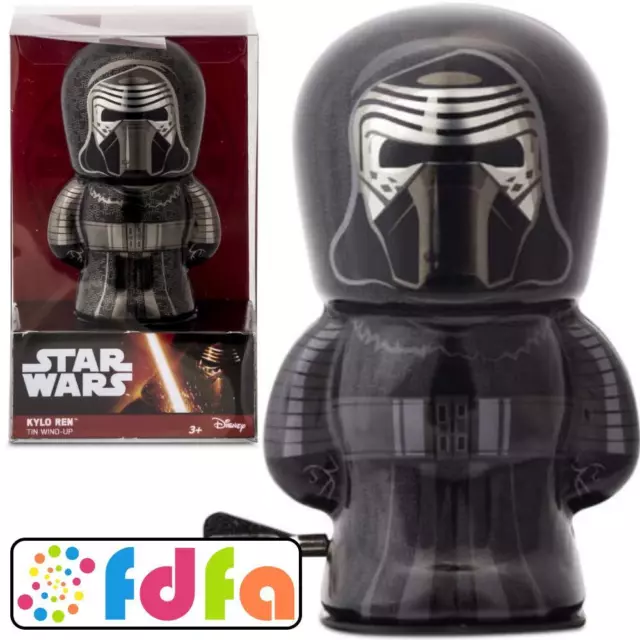 Official Star Wars Kylo Ren Tin Rebot Wind Up Collectors Toy Gift