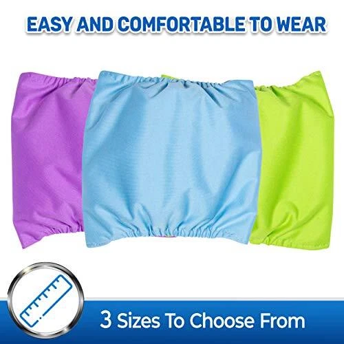 PET MAGASIN Lot de 3 Couches pour Chien mâle Bleu Vert et Violet Taille S 3