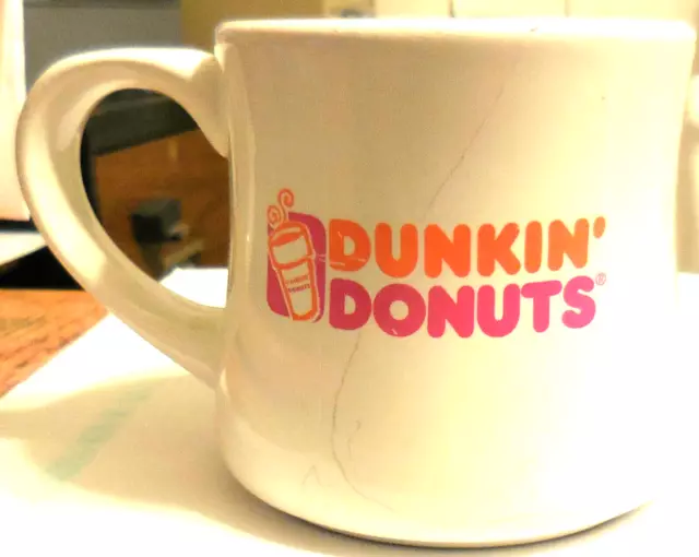 1 discontinued Vintage Dunkin Donuts Mug Cup white color