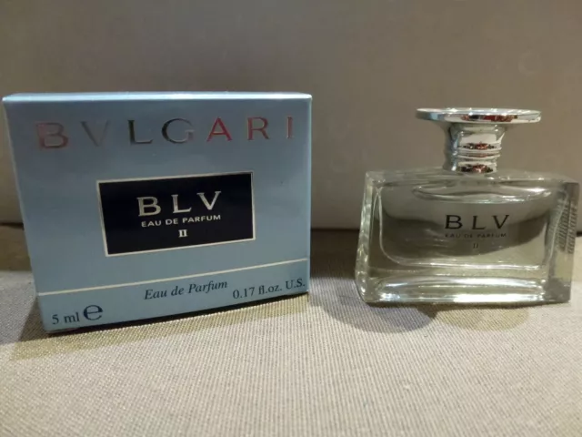 miniature parfum BVLGARI BULGARI BLV II 2 EDP 5 ml