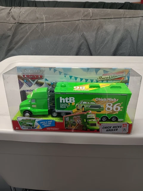 Disney Pixar Cars Race O Rama Chick Hicks Hauler #2 Semi Truck New 🔥🔥🔥