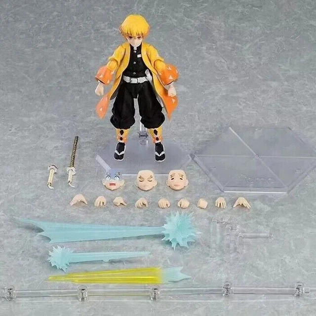 Figma Demon Slayer Kimetsu No Yaiba Zenitsu Agatsuma Action Figure Bulk In Box
