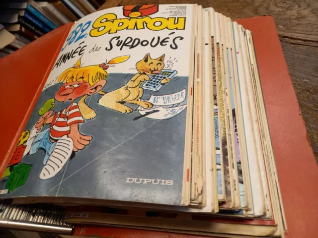 Spirou Année 1982 Der N° 2281 Zum N° 2299 Und N° 2301 2302 2303 20304 2306 2307