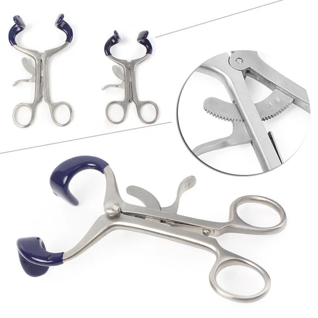 1PC Dental Lip Mouth Gag Opener Retractor Instrument 5.5"/4.5" Stainless Steel