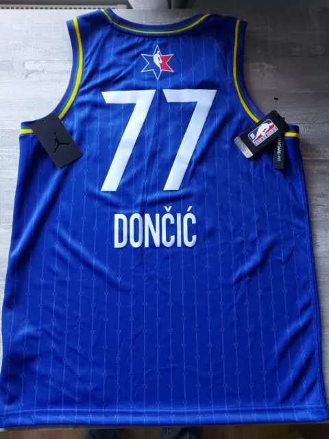 Luka Doncic Nike Dallas Mavericks Jersey Camiseta Real madrid NBA All Star 2020