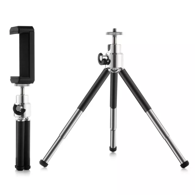 Mini Tripod Multi-Purpose Compact Extendable Lightweight Desktop Tripod for W...