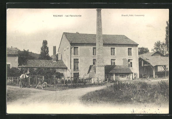 CPA Vignot, La Féculerie 1905