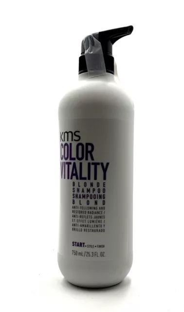kms Color Vitality Blonde Shampoo  Anti-Yellowing & Restored Radiance 25.3 oz