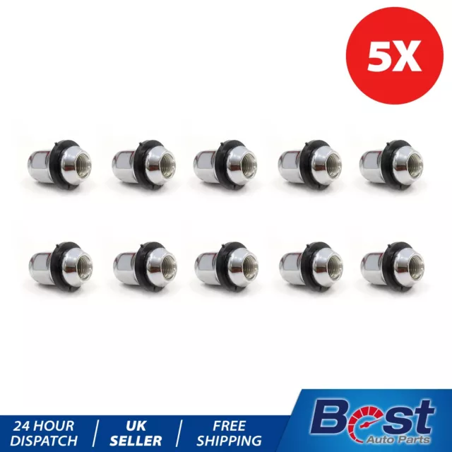 5X Wheel Nuts Lug  Stud For Honda Accord Civic Jazz Hrv Integra Prelude Fr-V