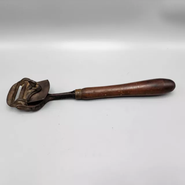 Vintage Stanley SW Box Scraper USA Sweetheart Maroon Wood Handle