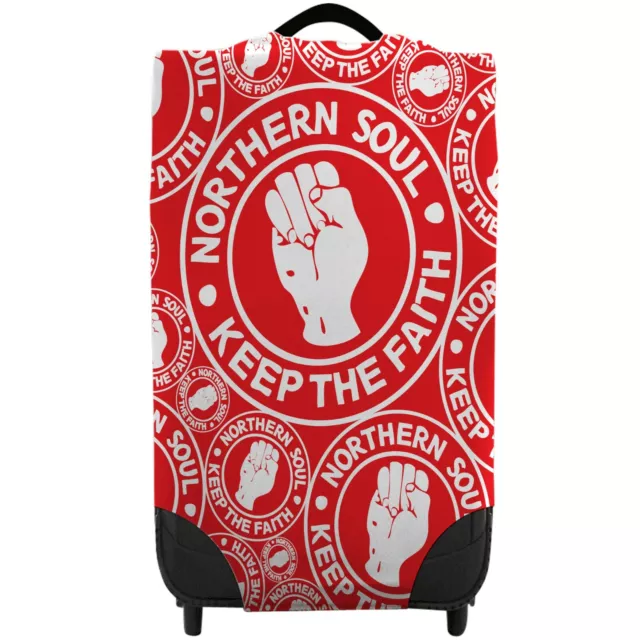 Northern Soul All Over Red Caseskinz Suitcase Cover *SUITCASE NOT INCLUDED*