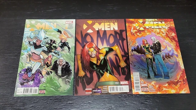 2016 Marvel Comics Lot Of (7) Extraordinary X-Men #1-7 Nm Set Logan Storm Iceman 2