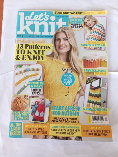 Let's Knit (magazine Only) September 2020 Issue 161