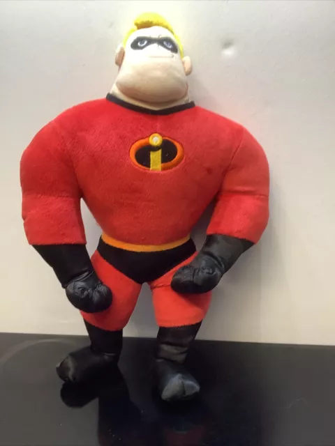 Disney Store The Incredibles Plush Mr Incredible Soft Toy Large 15” Talking Talk 2