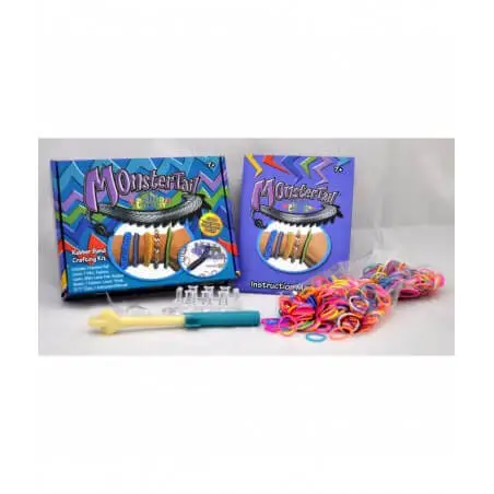 Kit de voyage MonsterTail - Fashion Loom Multicolore