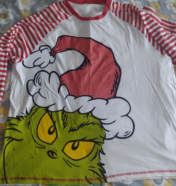 Pigiama da uomo abbinato famiglia Very The Grinch taglia large