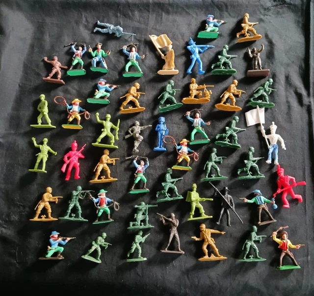 Lot de 5 soldats plastique starlux et autre BE - Collection
