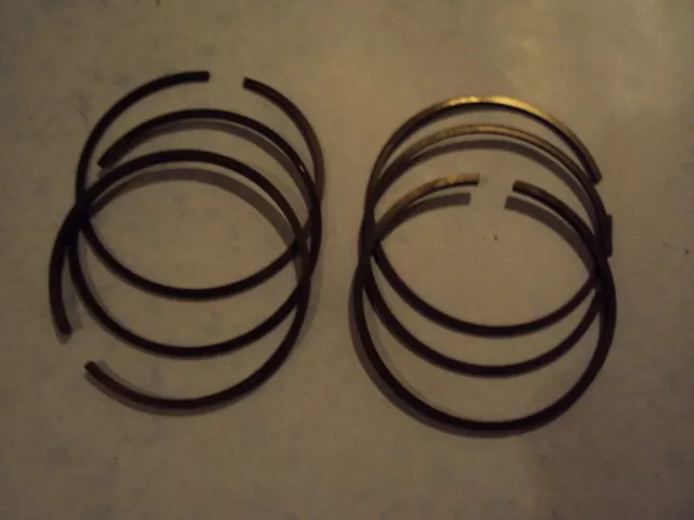 Triumph Piston Ring Set 650   71Mm Std    6T Tiger110 Tr6 T120 Bonneville