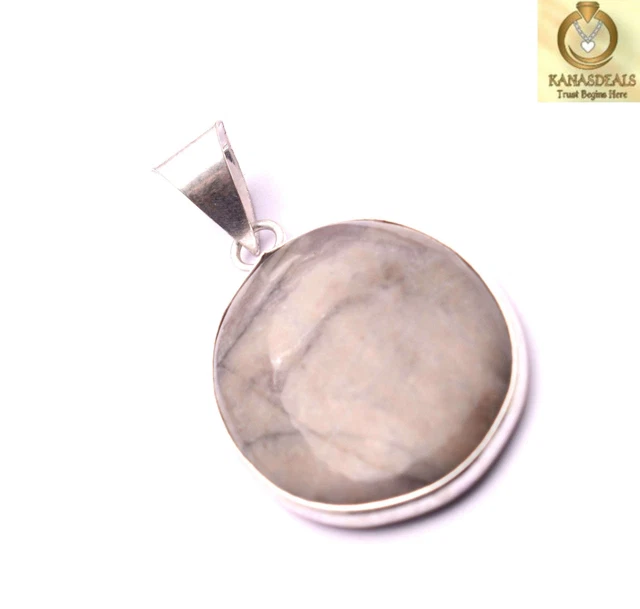 Jasper Plated Pendant Jewellery Unique 11 Gm Value-Priced @1.99-62971