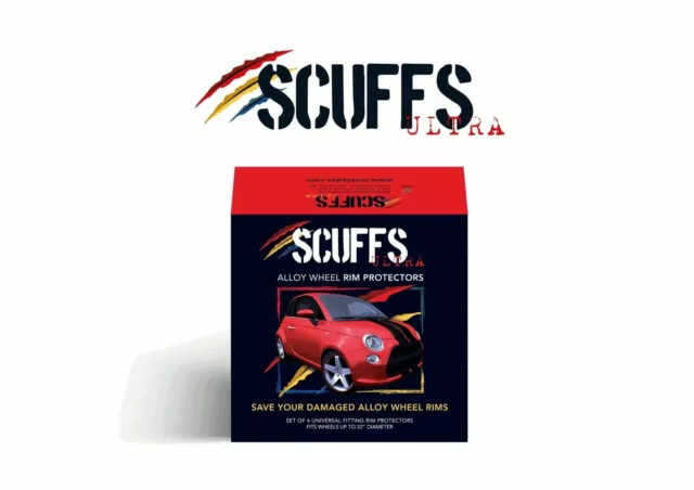 Scuffs by Rimblades Felgenschutz Styling Felgenschutzringe Rim Protector SCHWARZ