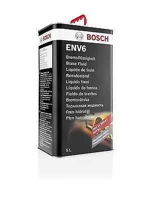 5L BOSCH Dot 3 Dot 4 Dot 5.1 Liquido Freni Freno Fluide Automobile Auto 1 987