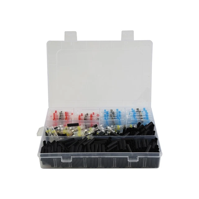 Terminali filo mozzo termoretraibile colori assortiti (650 pz)