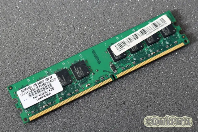 Unifosa GU341G0AJEPN692C4GG DDR2-667 1GB Memory RAM