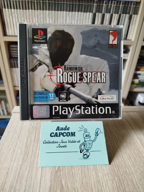 Jeu PS1 Tom Clancy's Rainbow Six Rogue Spear - Complet - Version FR PAL - État Correct Et Fonctionnel