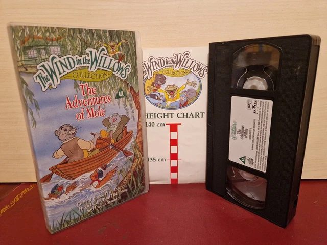 THE WIND IN the Willows - Adventure of Mole - VHS Video Tape + Height ...