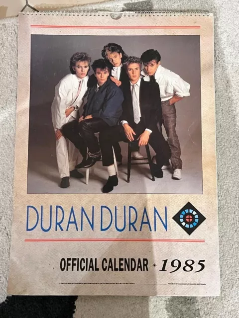 Duran Duran Offizieller Kalender 1985