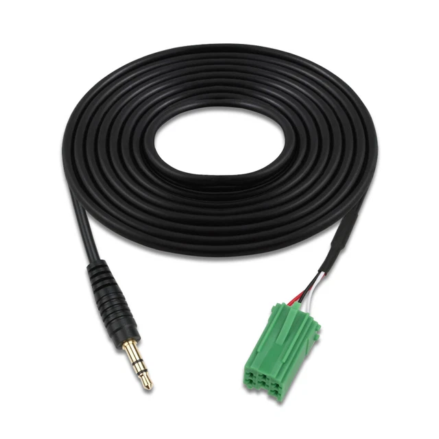 câble audio de voiture 3,5 mm pratique prise casque interface de sortie