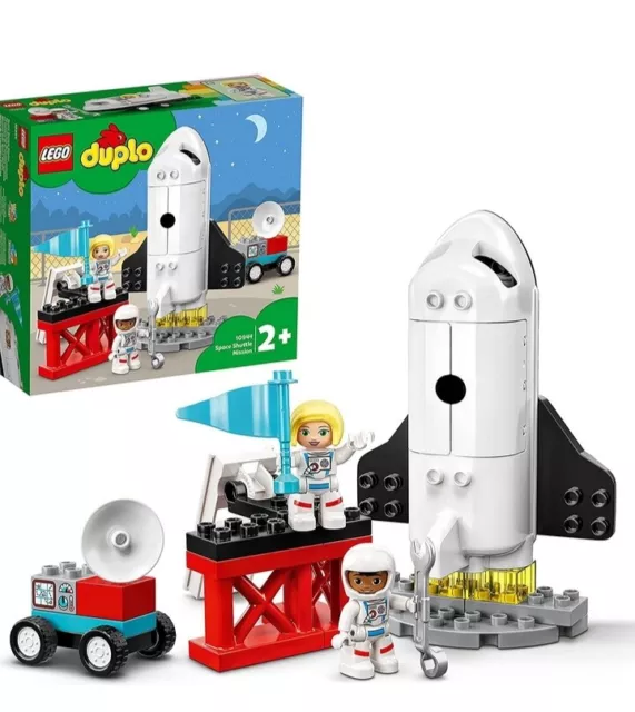 LEGO 10944 Duplo Town Mission de la Navette Spatiale, Jeu pour Les Enfants de 2