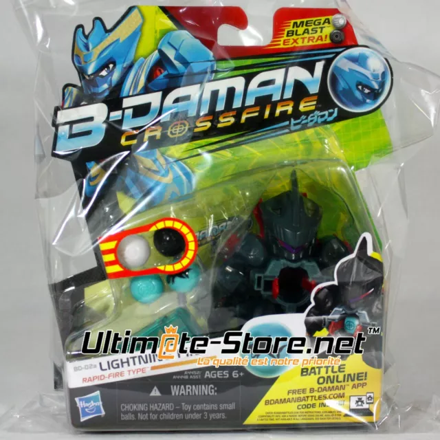 Jouet - B-DAMAN CROSSFIRE BD-02a LIGHTNING FIN - Neuf sous Blister