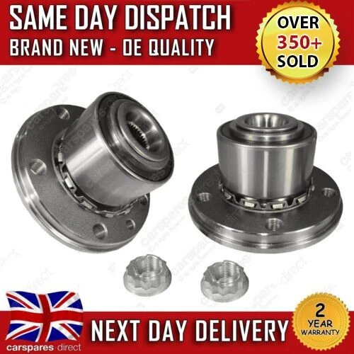 2X VW VOLKSWAGEN T5 Transporter Rear Hub Wheel Bearings Kits Pair T6
